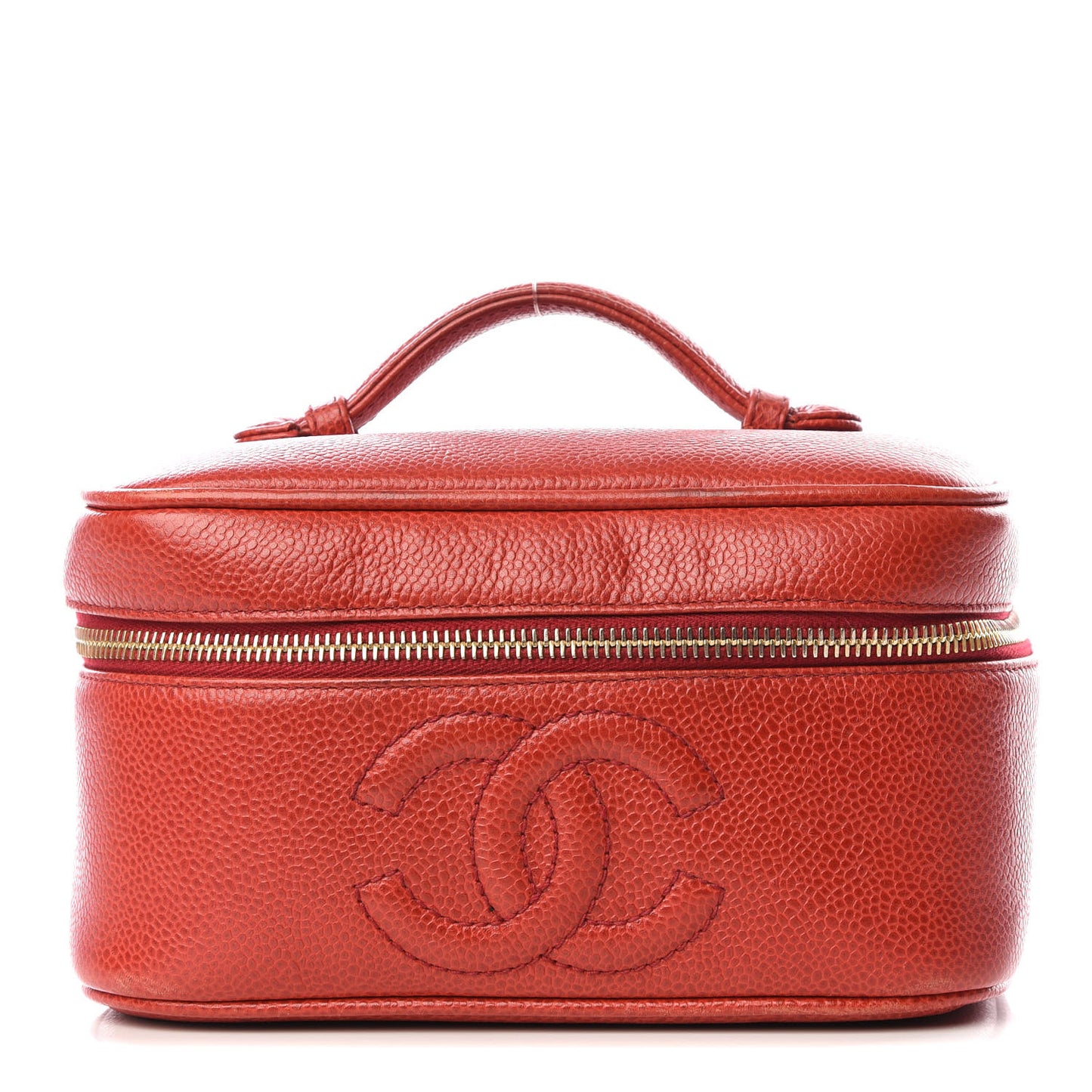 Caviar Vanity Cosmetic Case Red