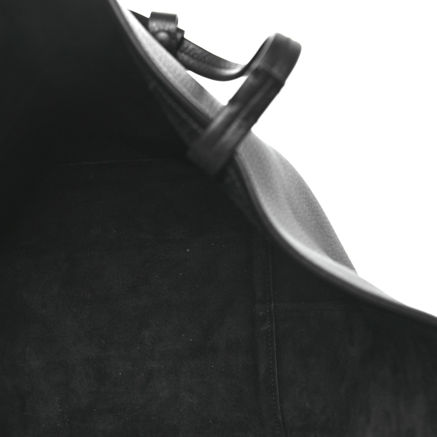 The Row Grained Calfskin Park Tote Three Black 6 of 11