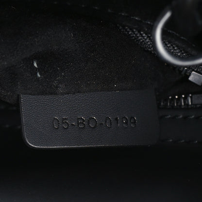 Christian Dior Ultra Matte Calfskin Cannage Mini Lady Dior Black 7 of 9