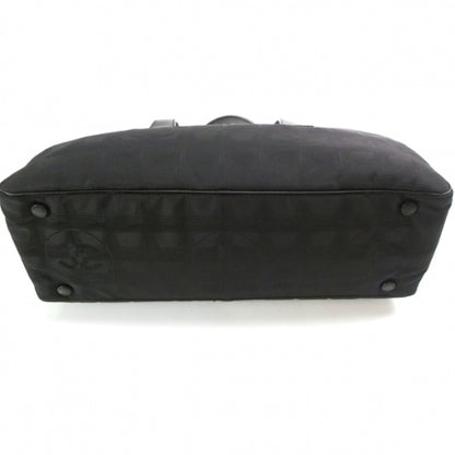 Chanel Nylon Travel Bowler Black 4 of 10