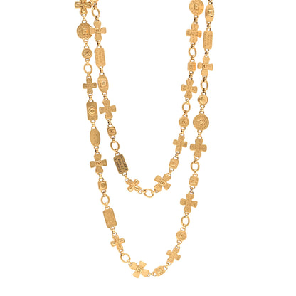 Chanel 31 Rue Cambon Paris Long Necklace Gold 1 of 5