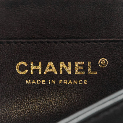 Chanel Caviar Quilted Mini Top Handle Flap Black 6 of 12