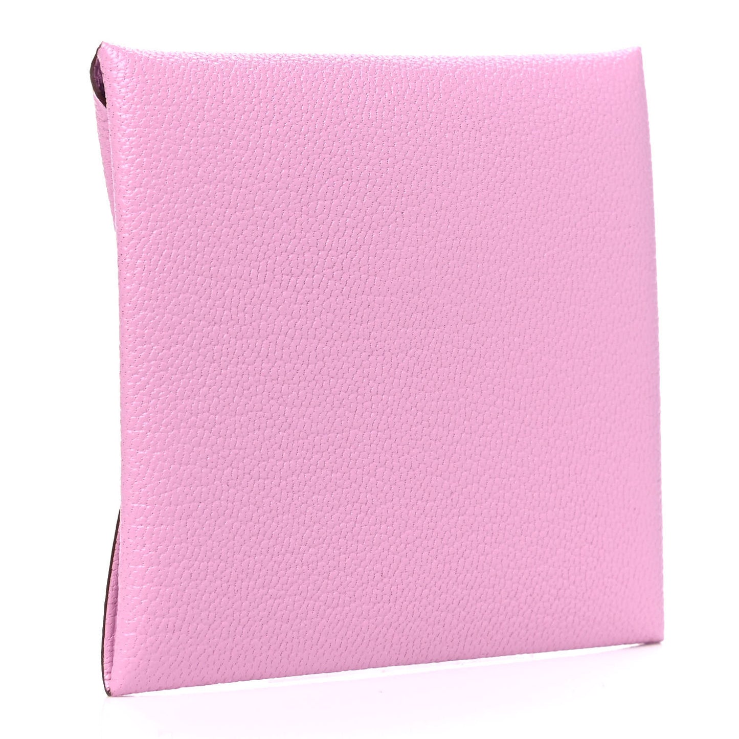Chevre Mysore Bastia Coin Purse Mauve Sylvestre