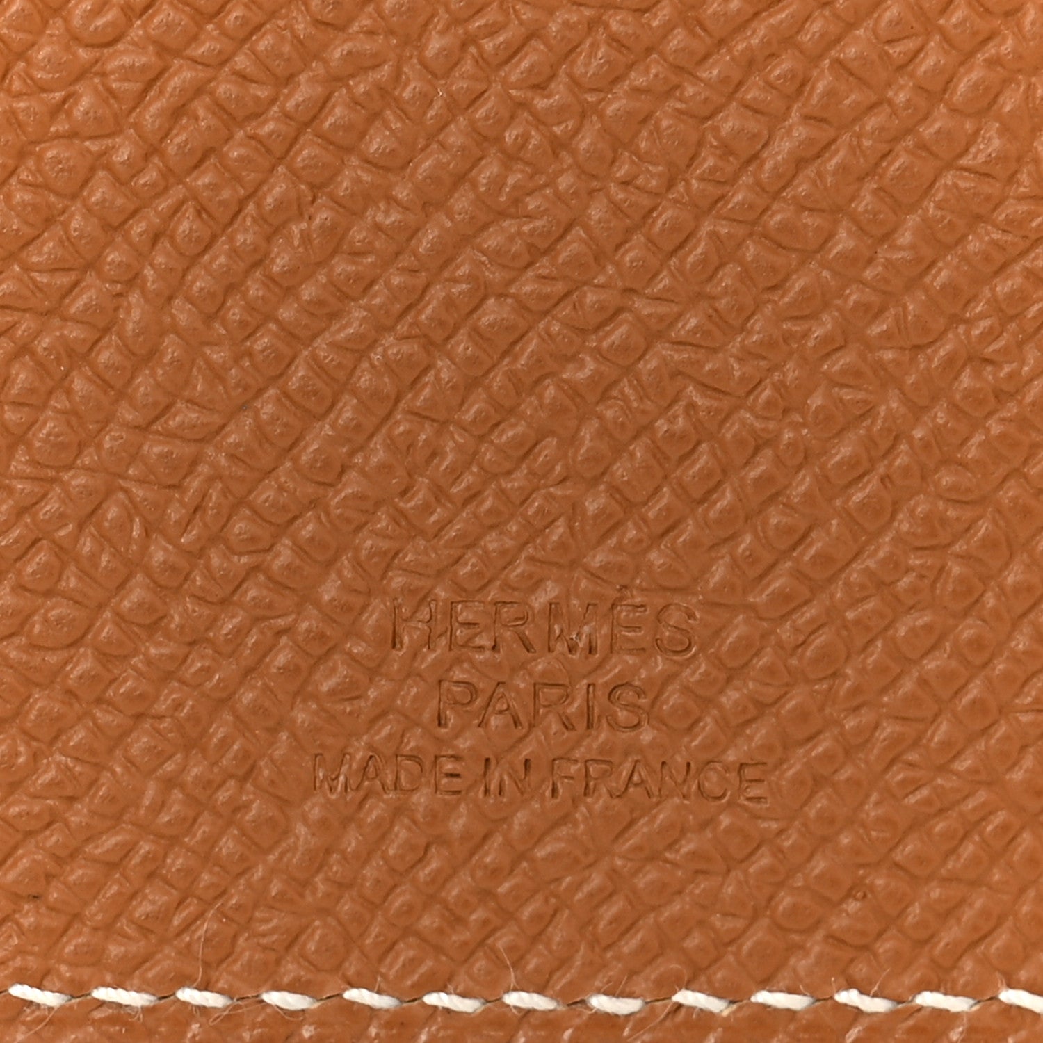 Hermes Epsom Tarmac PM Passport Holder Gold 6 of 8