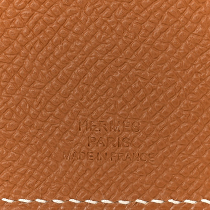 Hermes Epsom Tarmac PM Passport Holder Gold 6 of 8