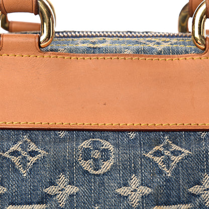 Louis Vuitton Monogram Denim Neo Speedy Blue 14 of 19