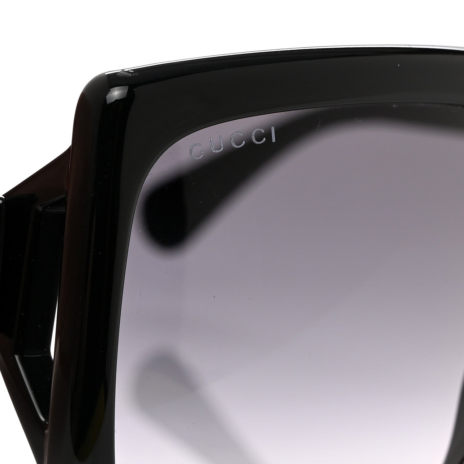 Gucci Acetate Square Frame Sunglasses GG0876S Black 7 of 8