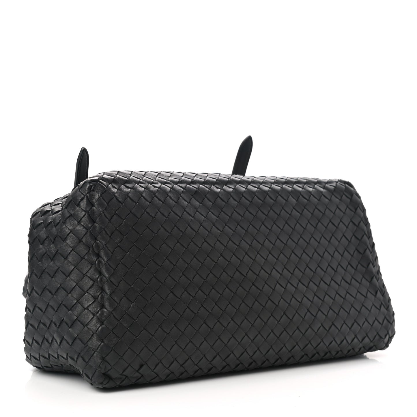 Nappa Intrecciato Medium Seamless Tote Black