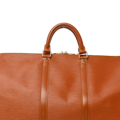 Louis Vuitton Epi Keepall 50 Cipango 7 of 9