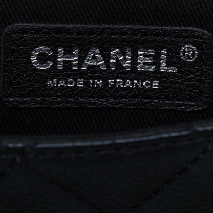 Chanel Calfskin Quilted Couture Messenger Black 5 of 14