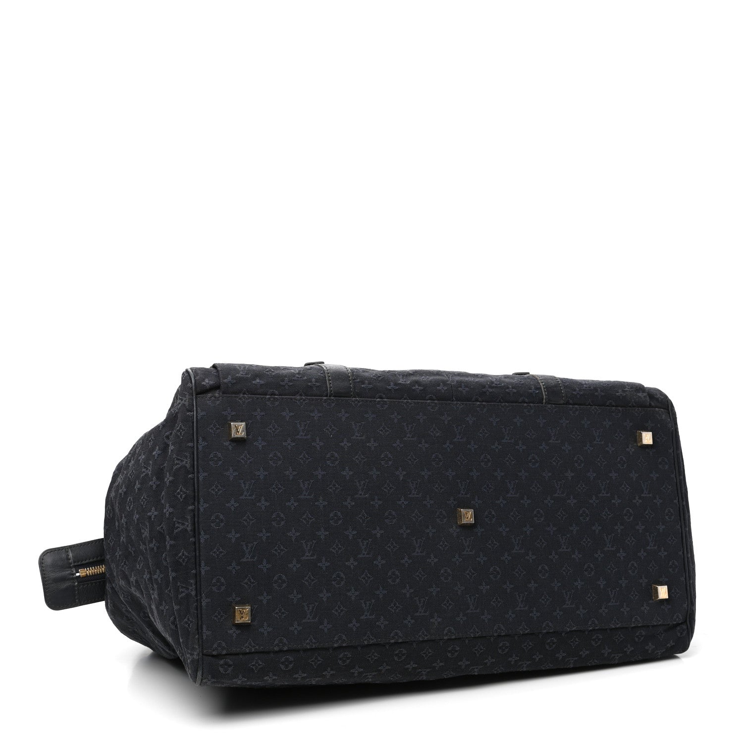 Louis Vuitton Mini Lin Monogram Louise Bag Blue 3 of 10