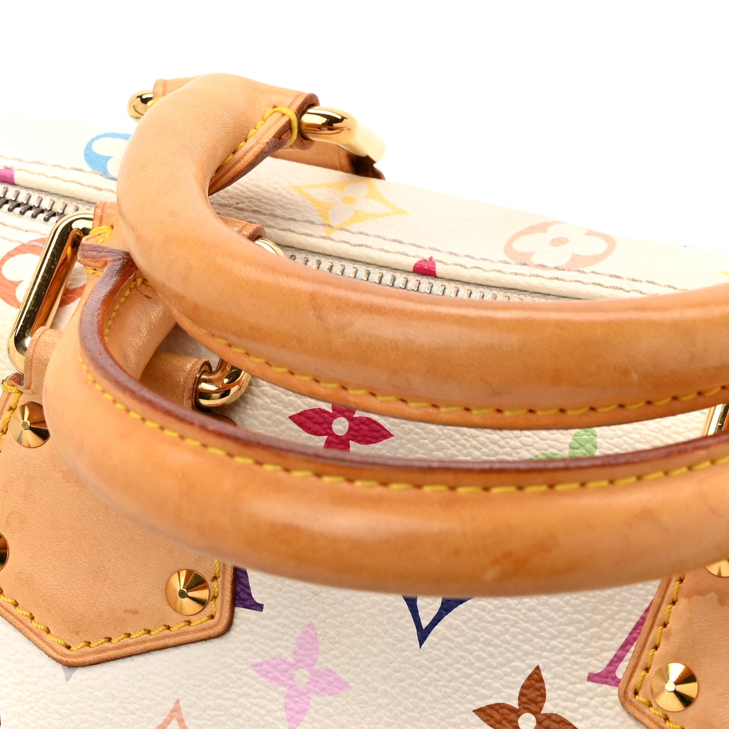 Monogram Multicolor Speedy 30 White