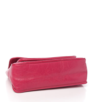 Saint Laurent Crinkled Calfskin Matelasse Monogram Medium Niki Chain Satchel Freesia 3 of 9