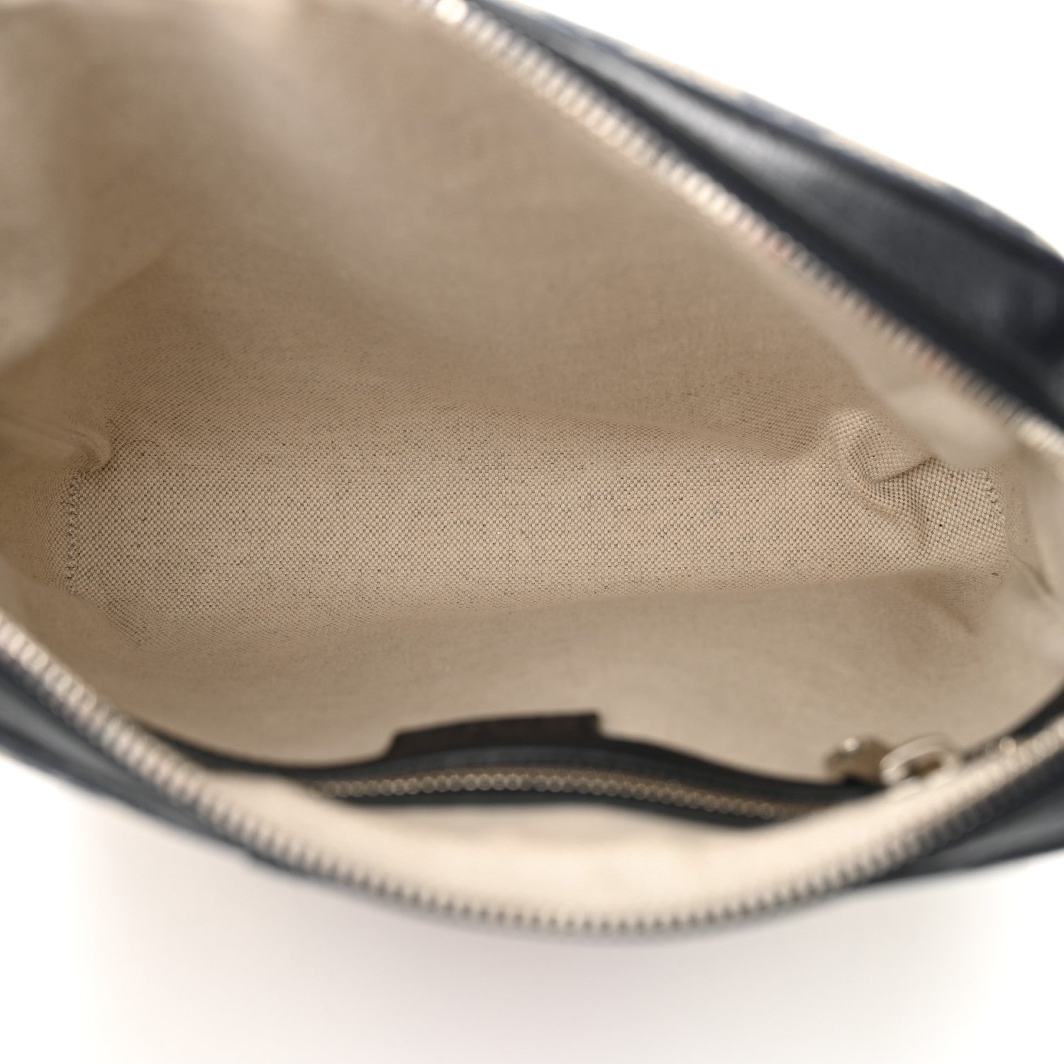 Gucci GG Supreme Monogram Textured Dollar Calfskin Web Small Ophidia Messenger Bag Beige Blue 5 of 10
