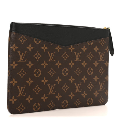 Louis Vuitton Monogram Daily Pouch Black 3 of 7