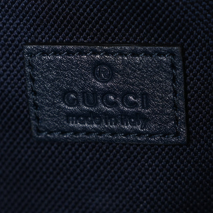 Gucci Denim GG Monogram Camouflage Small Crossbody Bag Blue 6 of 10