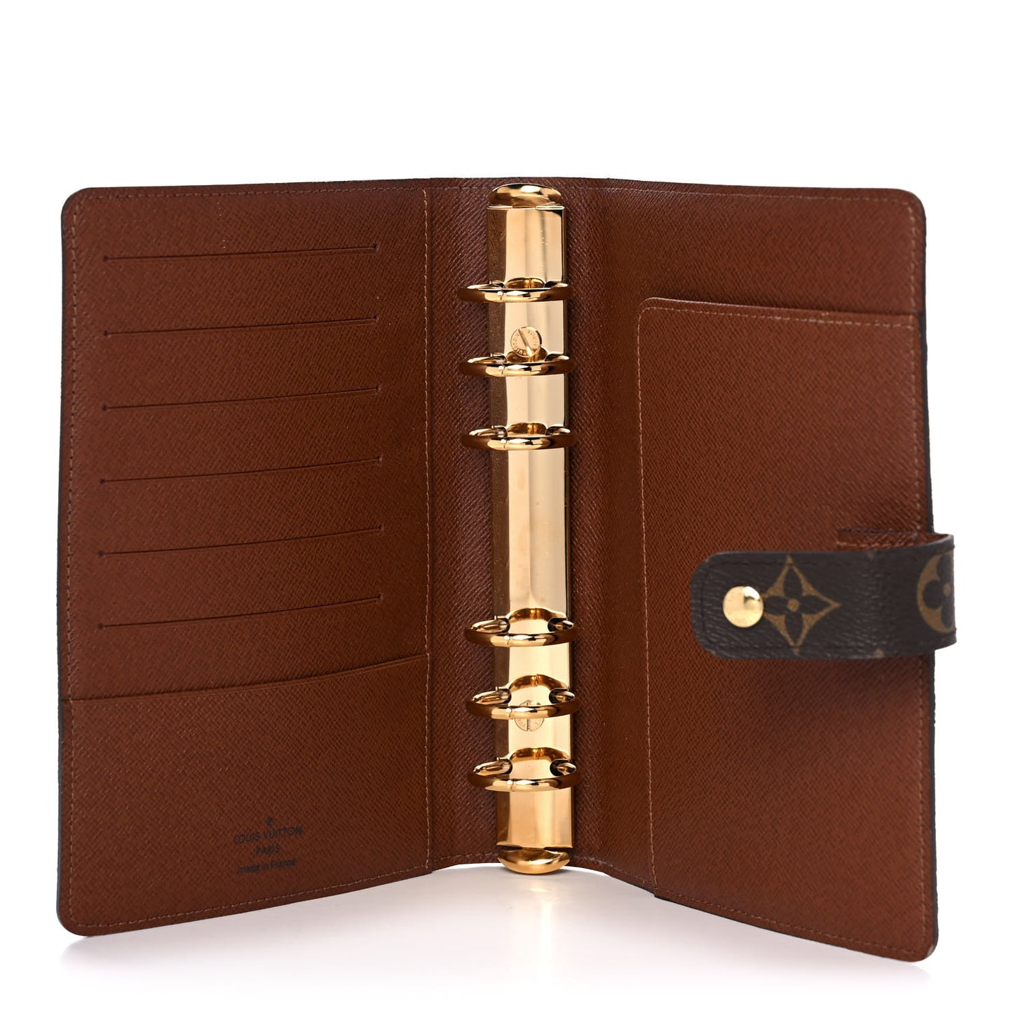 Monogram Medium Ring Agenda Cover