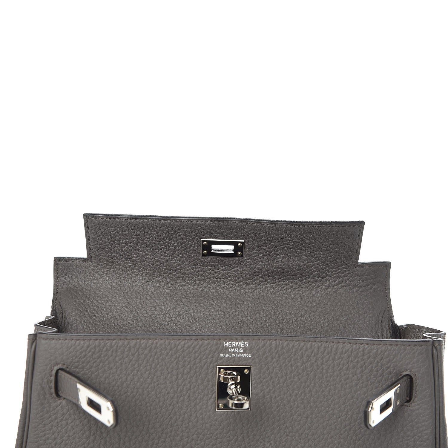 Hermes Togo Kelly Retourne 25 Etain 30 of 36
