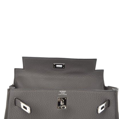 Hermes Togo Kelly Retourne 25 Etain 30 of 36