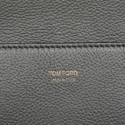 Tom Ford Pebbled Calfskin Medium Jennifer Graphite 6 of 6