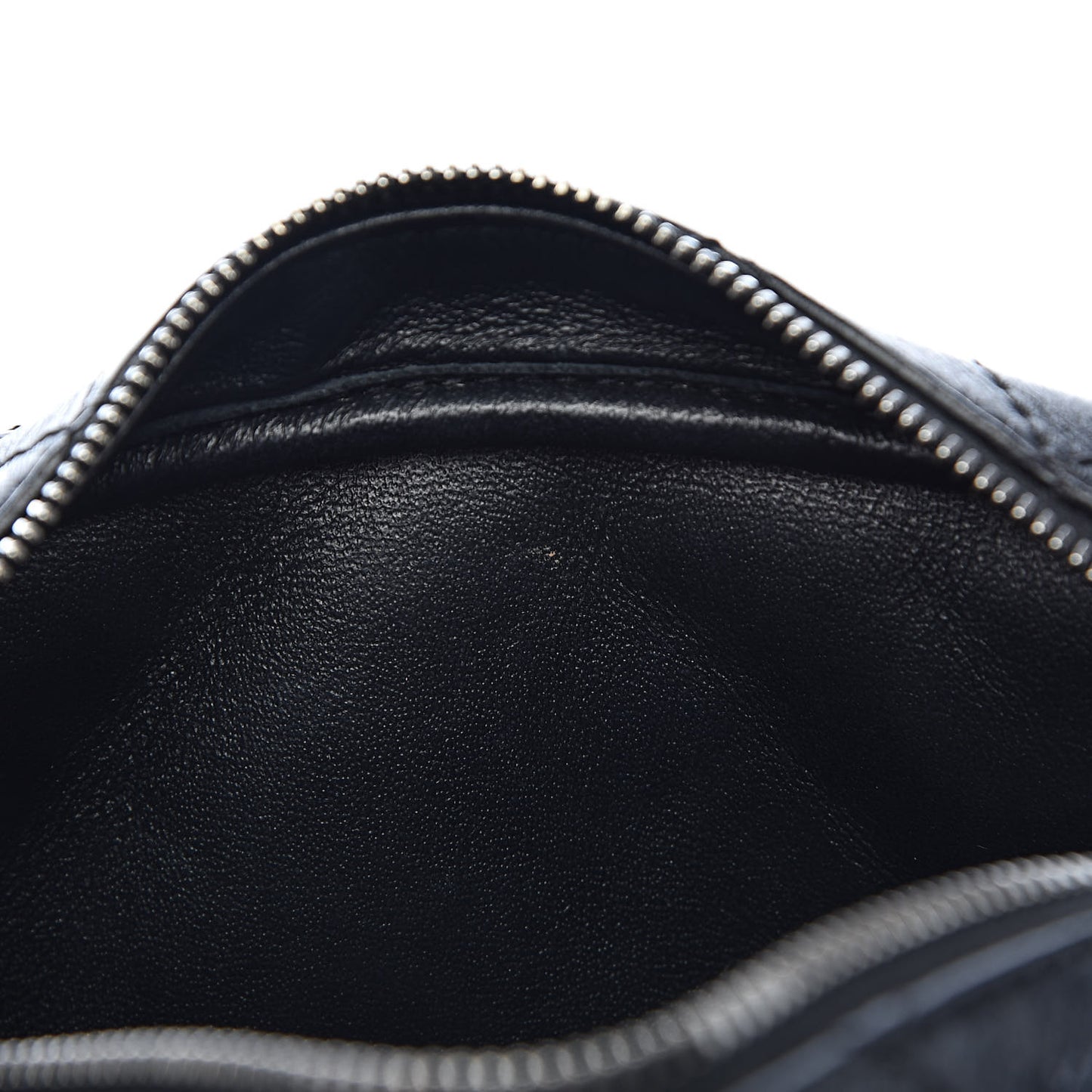 Aged Calfskin Quilted Mini Reissue Camera Case Black