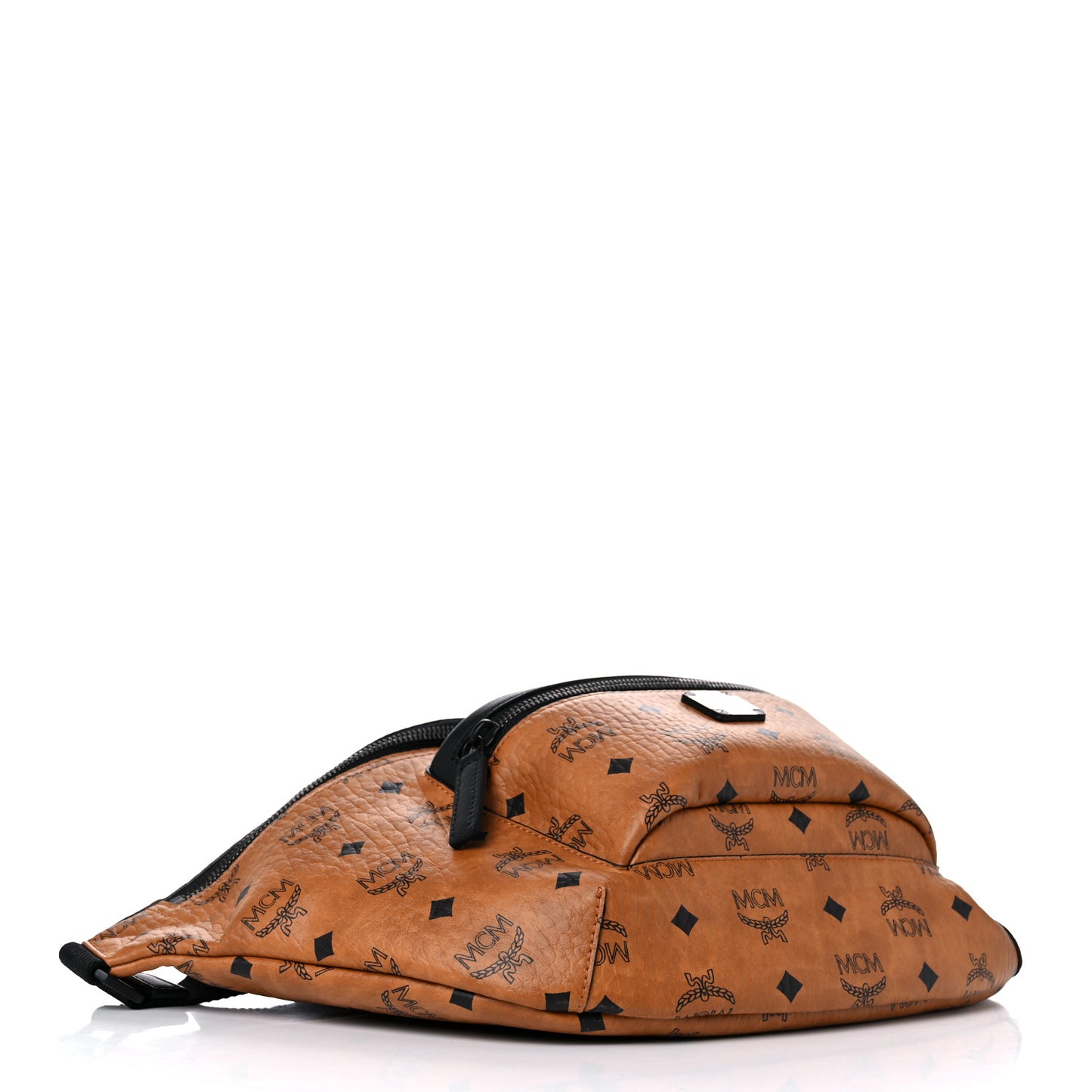 Visetos Medium Belt Bag Cognac Black