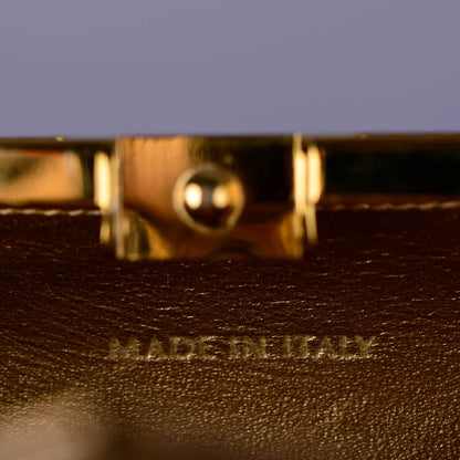 Judith Leiber Swarovski Crystal Minaudière Clutch Gold 6 of 7