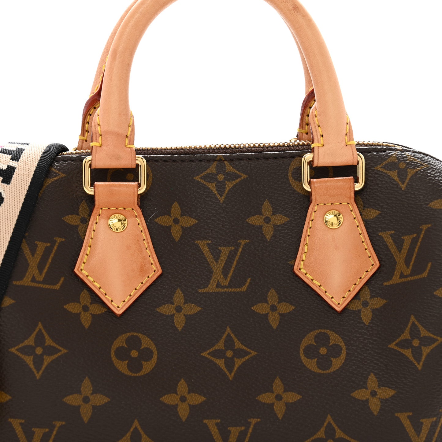 Monogram Speedy Bandouliere 20 Black