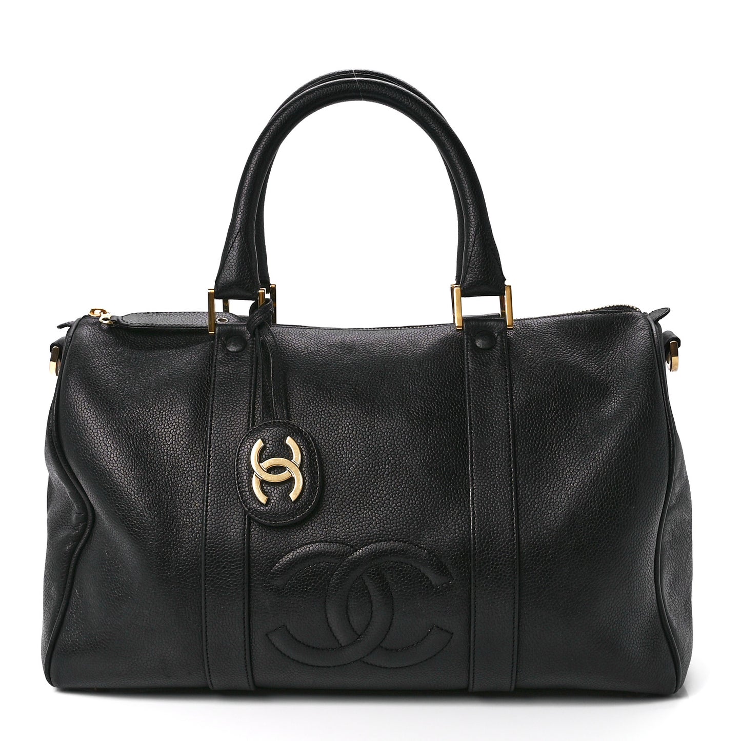 Caviar Timeless CC Duffel Bag Black