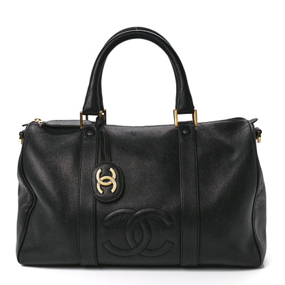 Chanel Caviar Timeless CC Duffel Bag Black 1 of 12