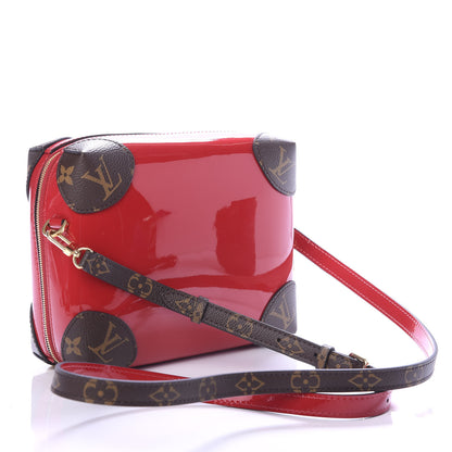 Louis Vuitton Patent Miroir Venice Scarlet 2 of 8