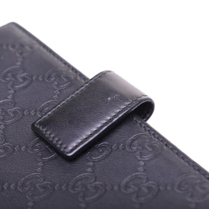 Gucci Guccissima Punch Continental Flap Wallet Black 15 of 17