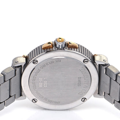 Tiffany Stainless Steel 18K Yellow Gold 26mm Intaglio Quartz Watch 4 of 4