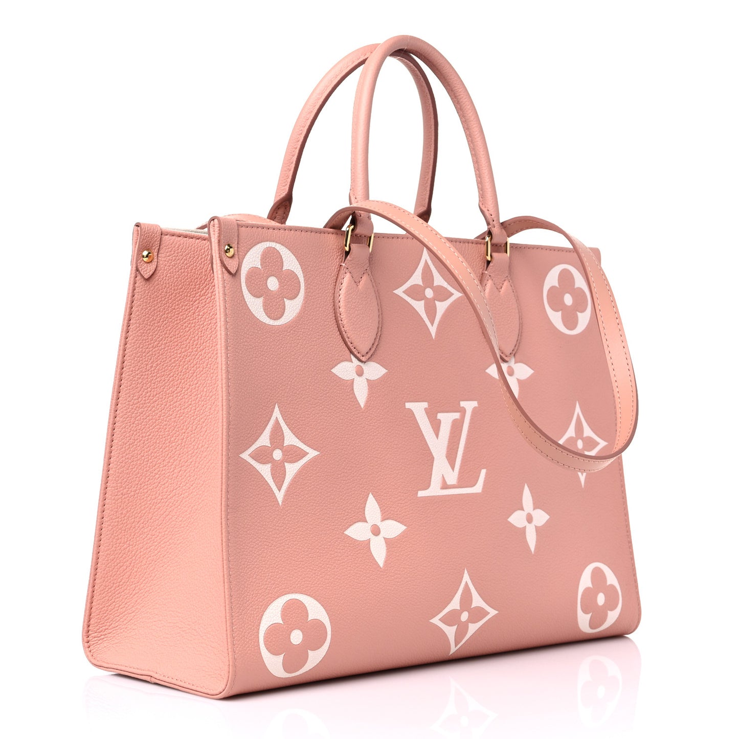 Empreinte Monogram Giant Onthego MM Rose Trianon Creme