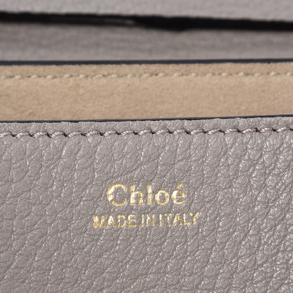 Chloe Grained Lambskin Drew Shoulder Bag Motty Grey 6 of 7