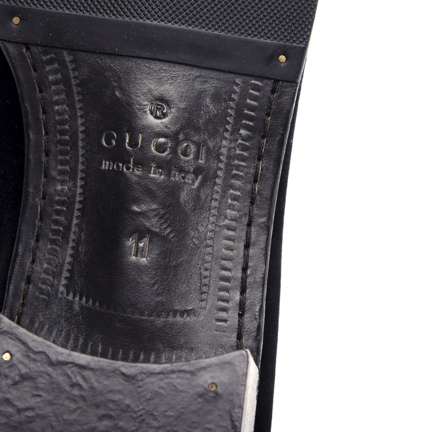 Velvet Patent Mens Reveille L'Amour Dress Shoes 11 Black
