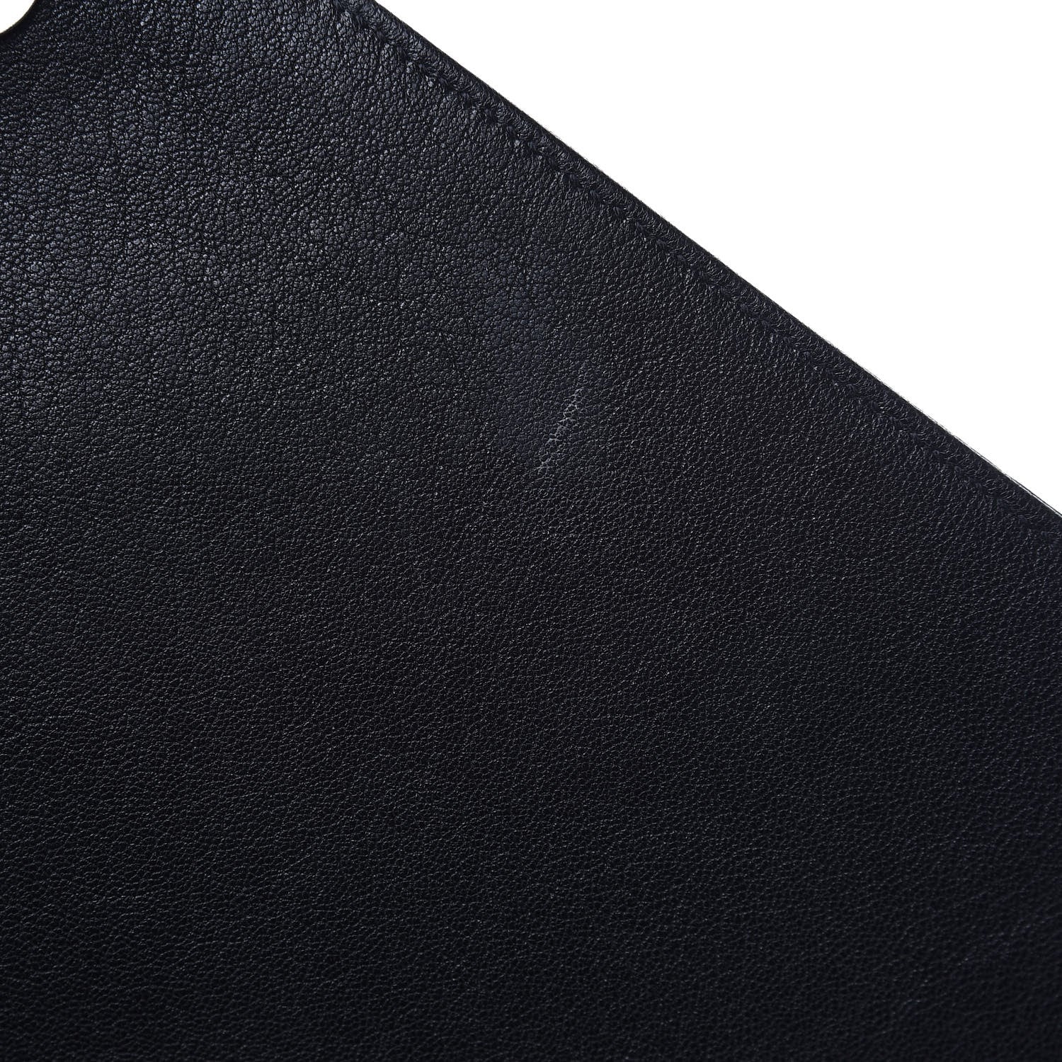 Saint Laurent Sheepskin Matelasse Chevron Monogram Large College Satchel Black 9 of 10