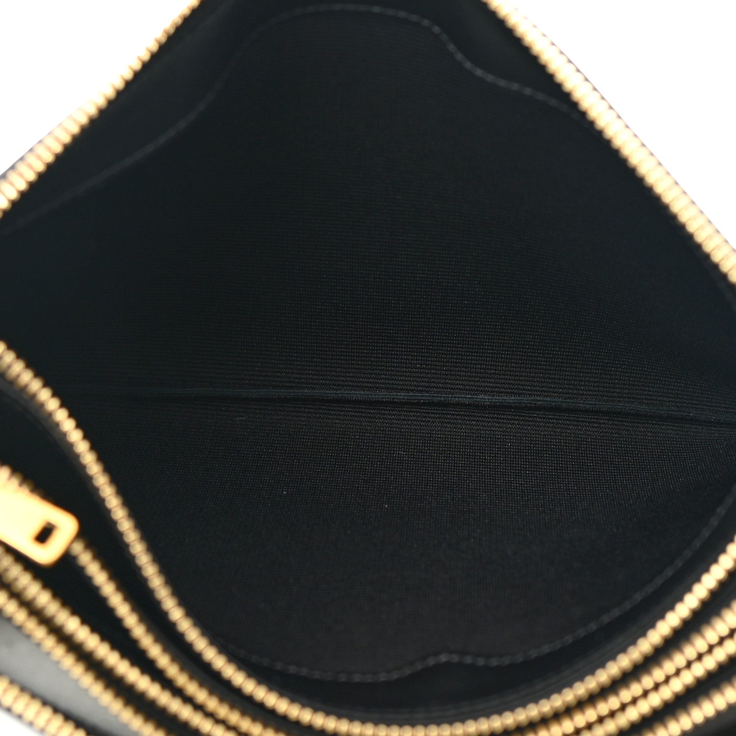 Celine Lambskin Large Trio Crossbody Bag Black 5 of 15