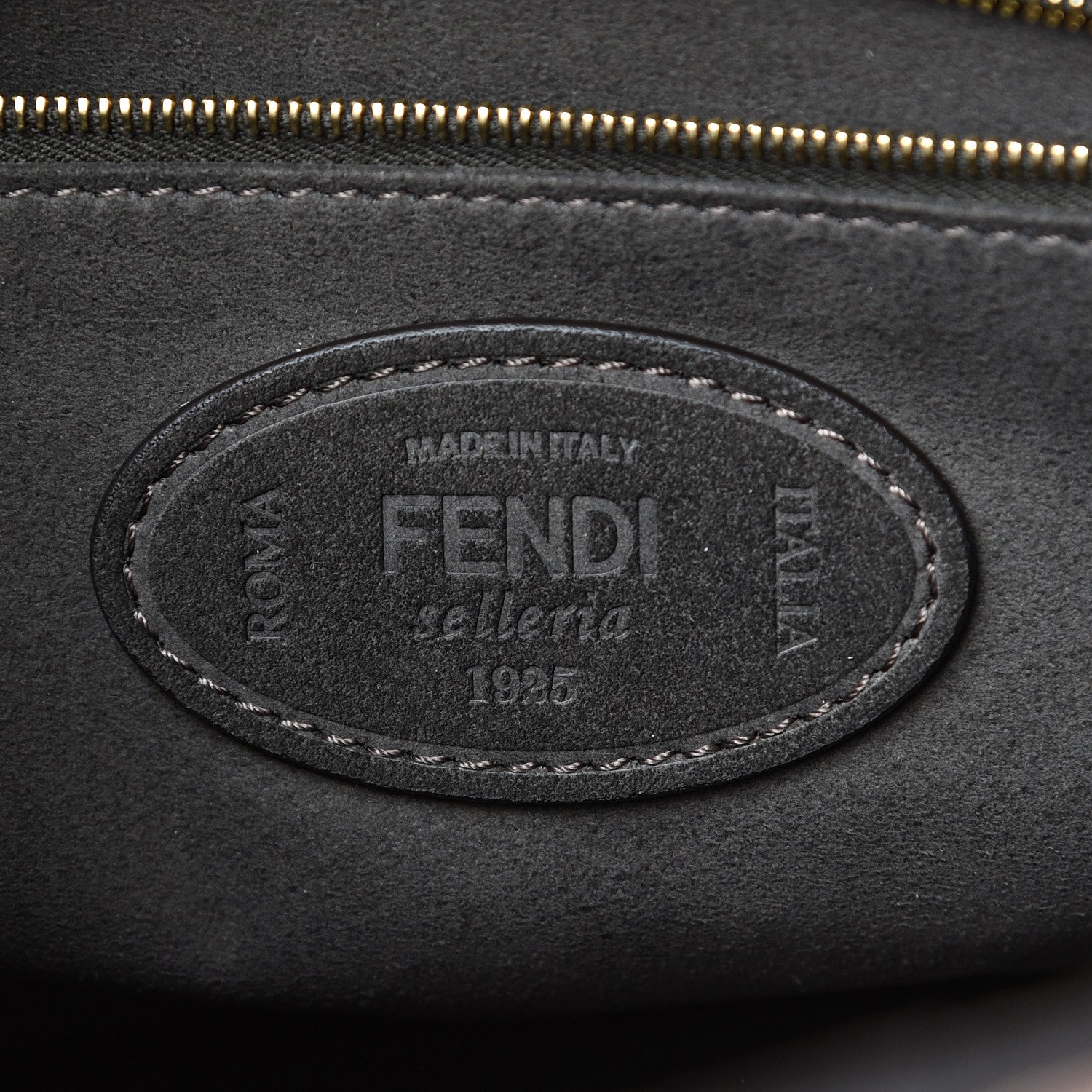 Fendi Cuoio Romano Selleria Small FF Tote Cipria 5 of 11