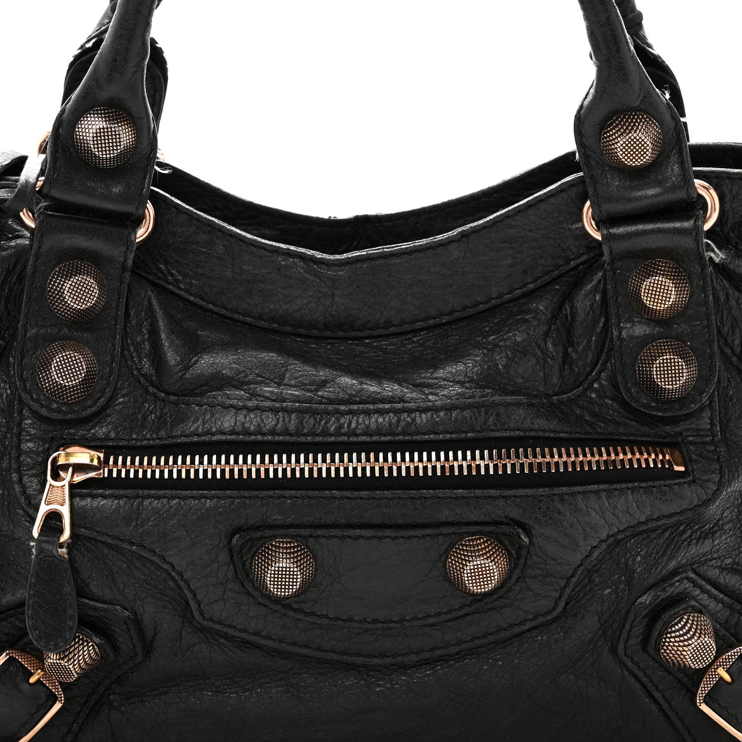 Balenciaga Agneau Giant 21 Rose Gold Hardware City Black 8 of 14