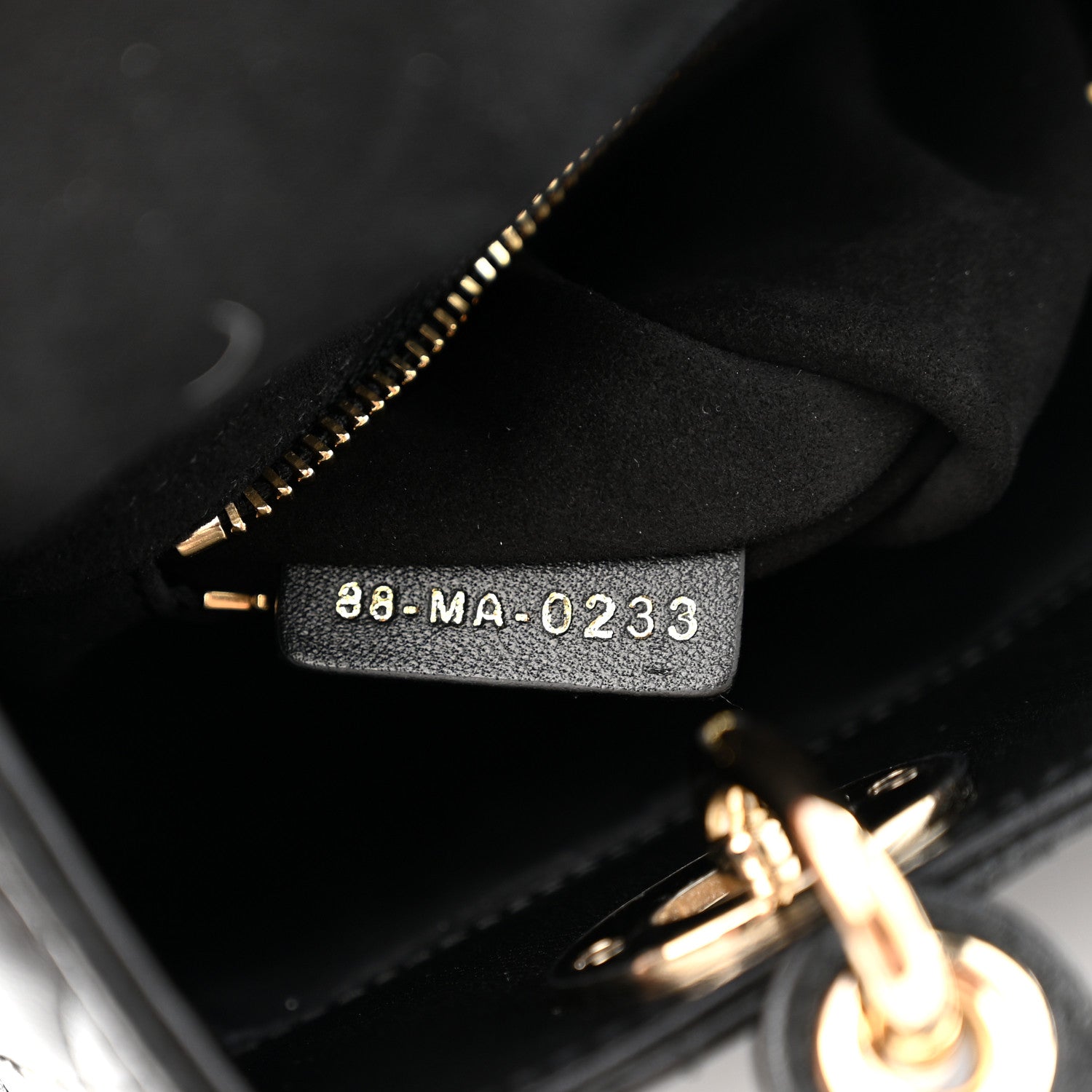 Christian Dior Lambskin Cannage Small My ABCDior Lady Dior Black 7 of 11
