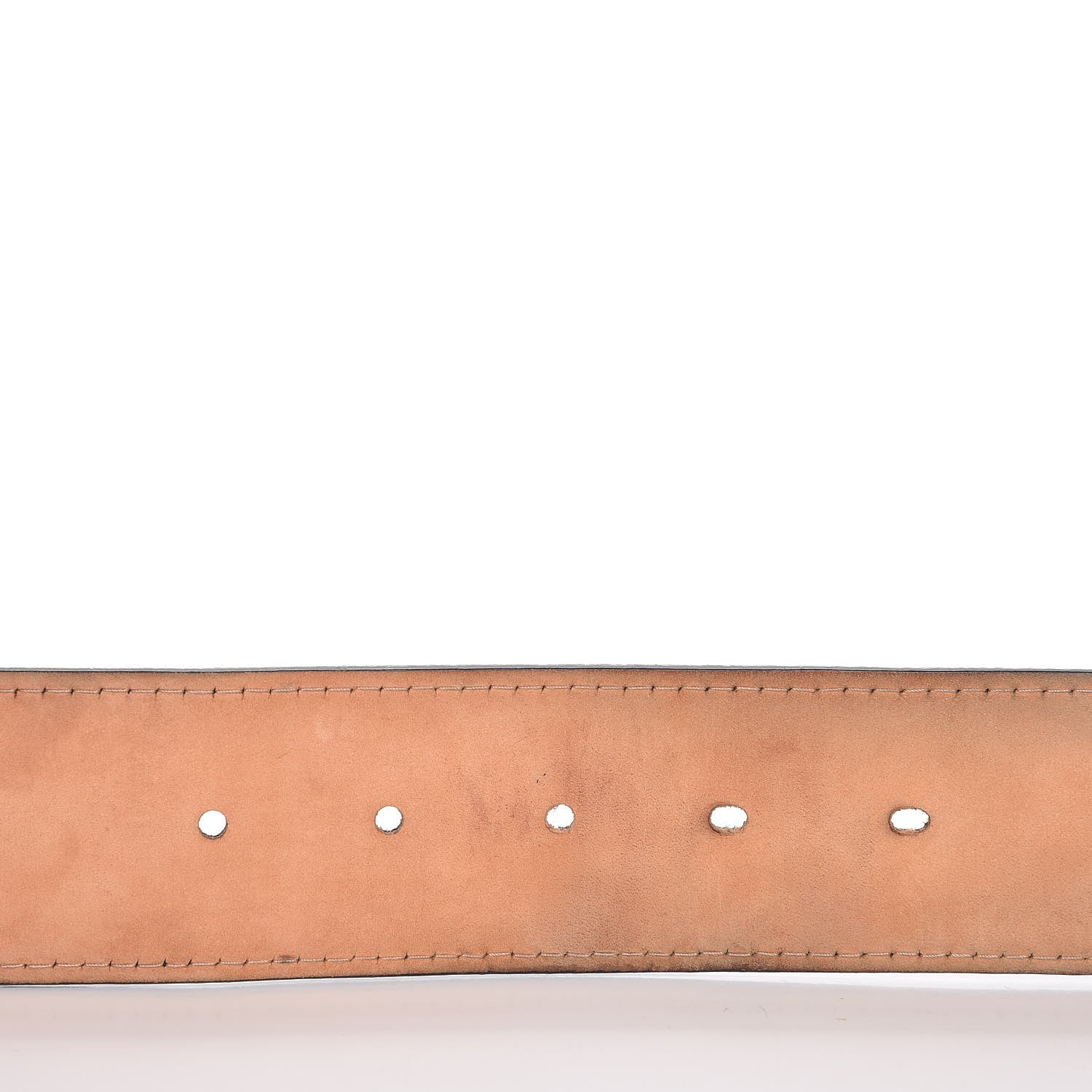 Louis Vuitton Calfskin Jeans Belt 100 40 Black 8 of 11