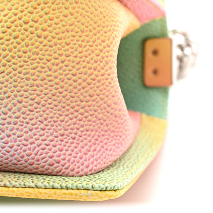 Chanel Caviar Quilted Medium Cuba Rainbow Boy Flap Multicolor 11 of 12