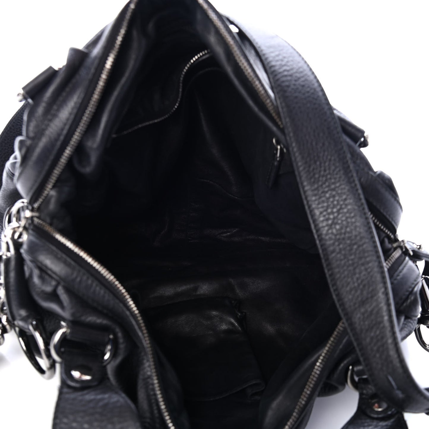 Calfskin Medium Icon Bit Boston Black