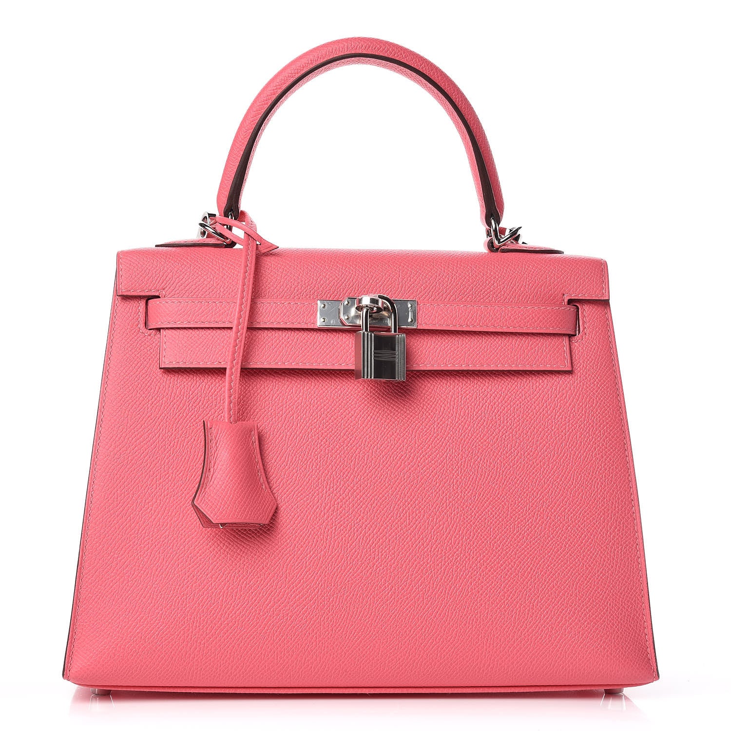 Hermes Epsom Kelly Sellier 25 Rose Lipstick 1 of 34