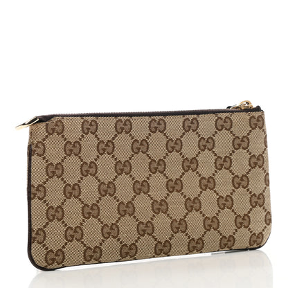 Gucci Monogram Jolicoeur Pochette Brown 3 of 9