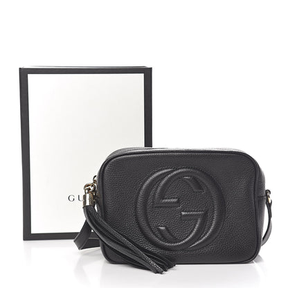 Gucci Pebbled Calfskin Small Soho Disco Bag Black 11 of 11