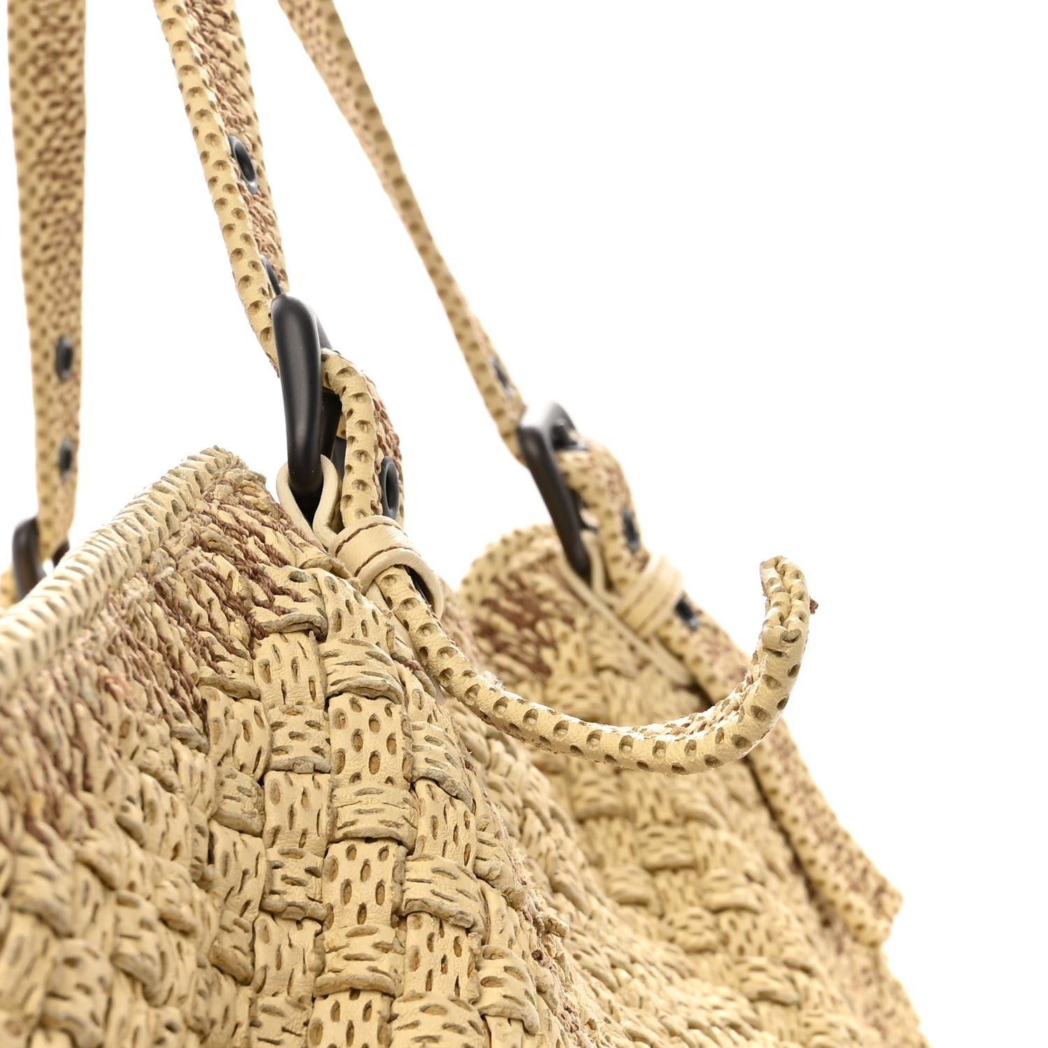 Bottega Veneta Perforated Intrecciato Tote Taupe 10 of 10