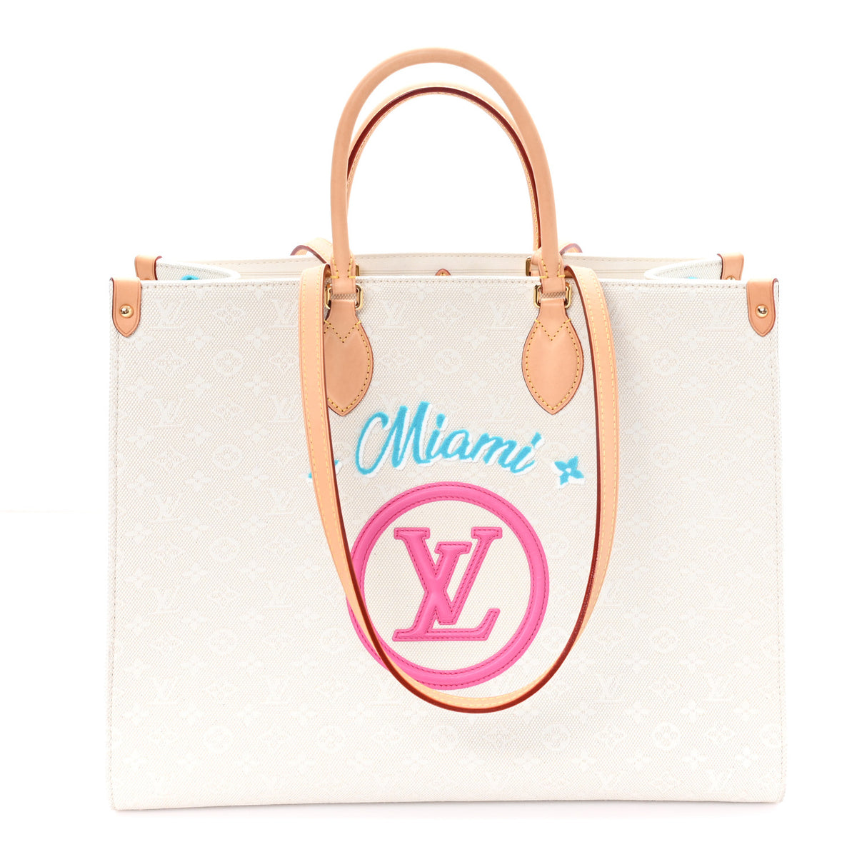Louis Vuitton Jacquard Monogram Miami Onthego GM 1 of 10