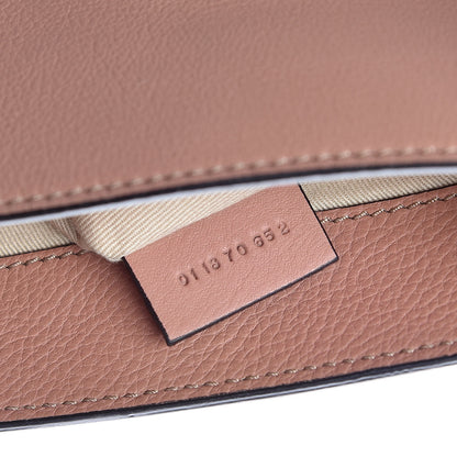 Chloe Suede Calfskin Small Faye Backpack Nougat 9 of 11